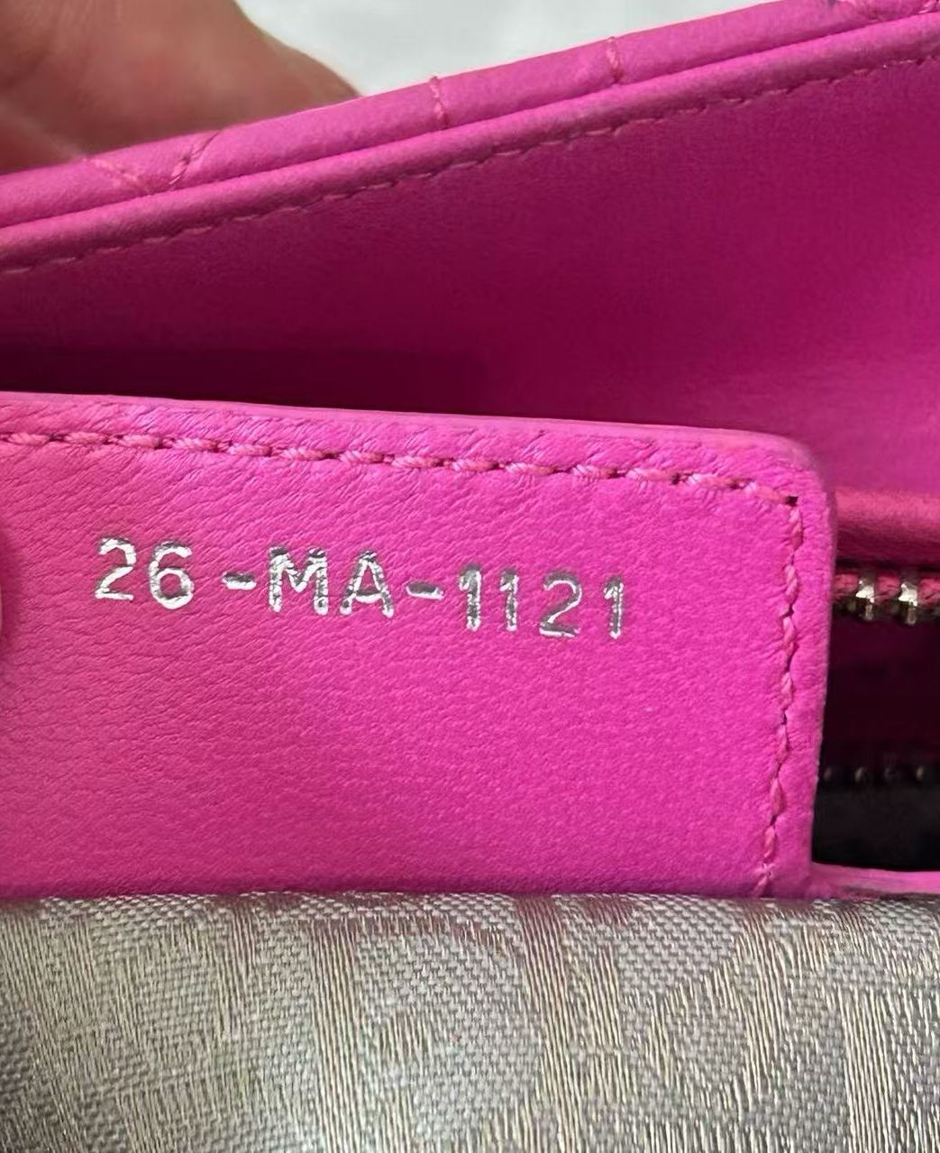 DIOR Medium Lady Dior Bag Rose Pink Lambskin Silver Hardware DIOR Medium Lady Dior Bag Rose Pink Lambskin Silver Hardware