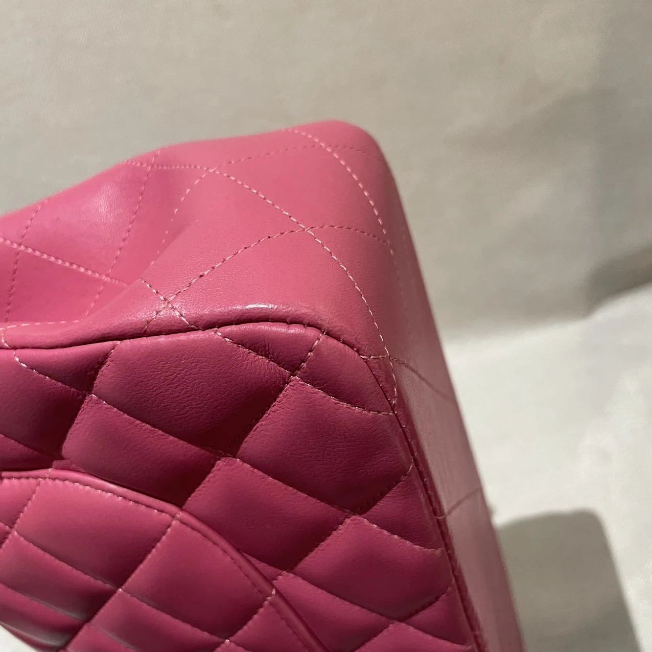 CHANEL Classic Flap Medium Pink Lambskin Leather Quilted Gold Hardware CHANEL Classic Flap Medium Pink Lambskin Leather Quilted Gold Hardware