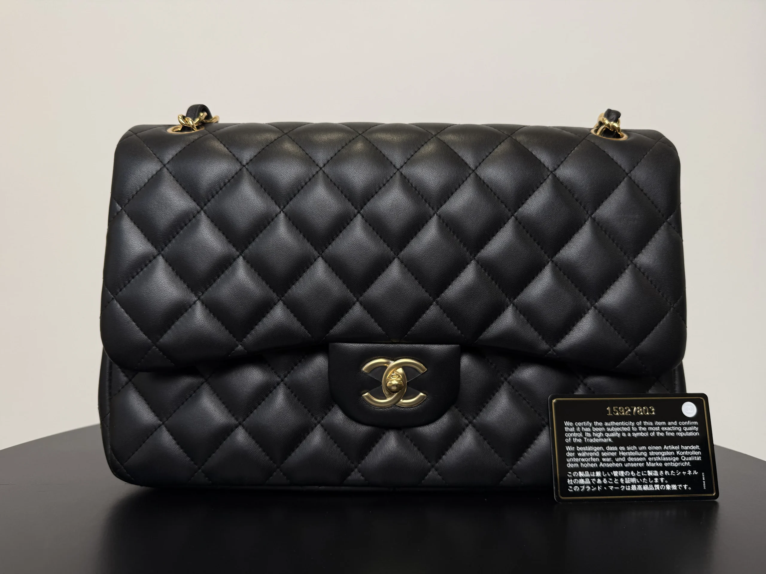 CHANEL Jumbo Classic Flap Bag CHANEL Jumbo Classic Flap Bag