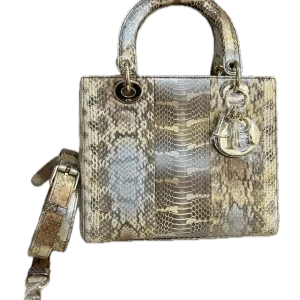 DIOR Lady Dior Small Python Leather Exotic Collection Limited Version