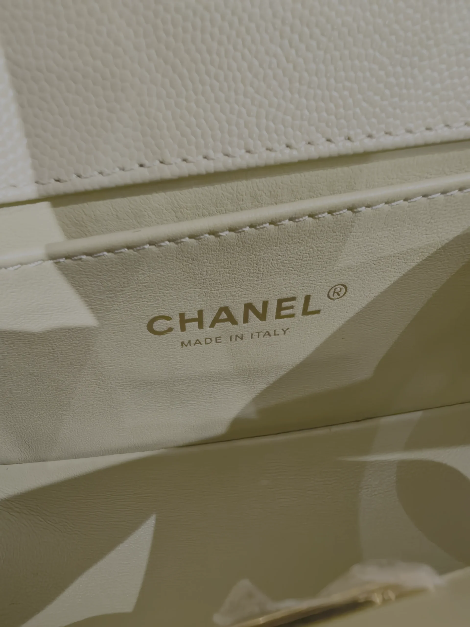 CHANEL Le Boy Small Caviar Leather Light Green Bag CHANEL Le Boy Small Caviar Leather Light Green Bag