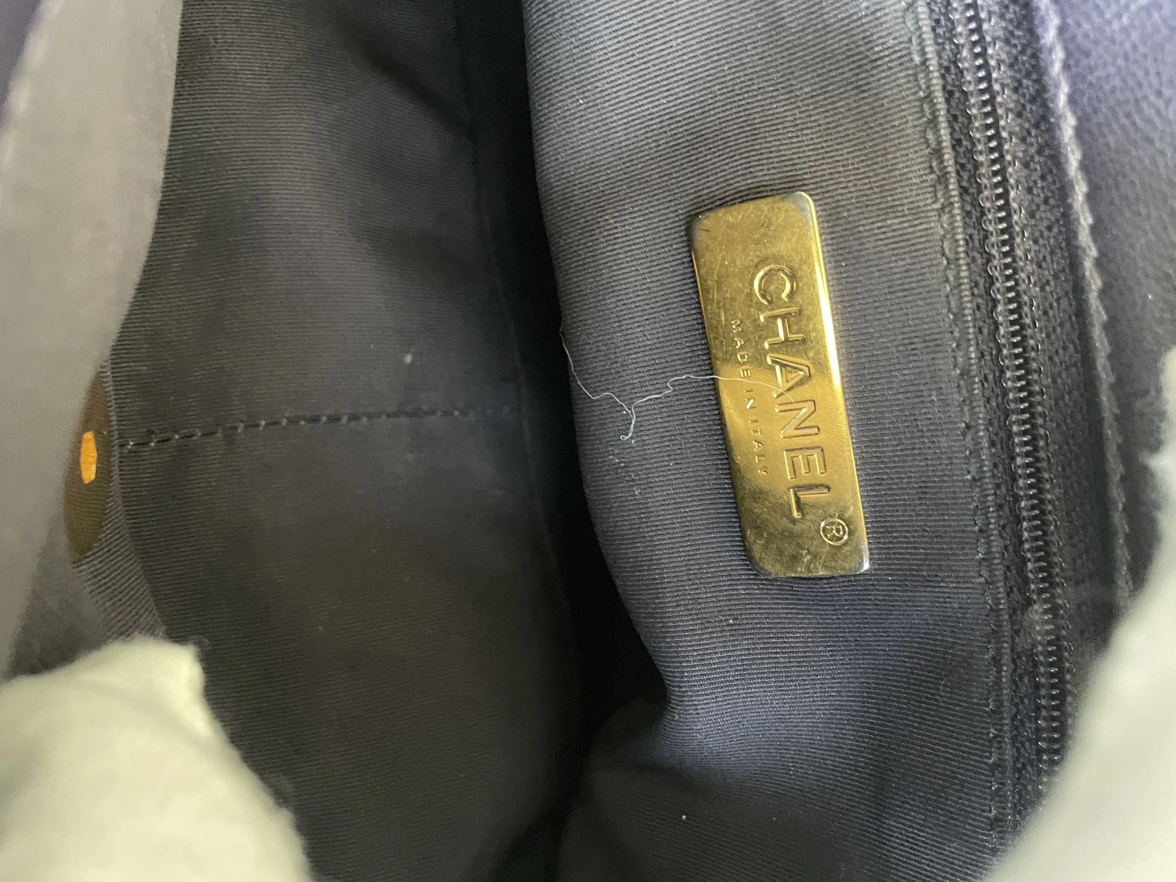 CHANEL Small 19 Dark Purple Lambskin Handbag CHANEL Small 19 Dark Purple Lambskin Handbag