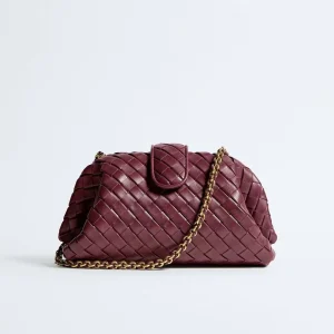 BOTTEGA VENETA Lauren 1980 Large Barolo Lambskin Chain Bag