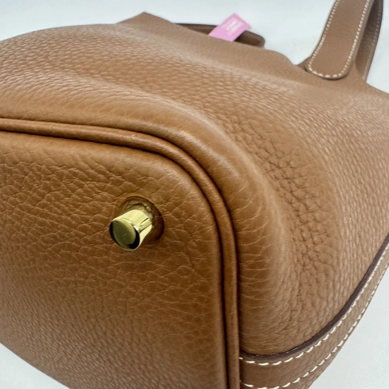 HERMÈS Picotin 18 Cuivre Taurillon Clemence Leather Gold-Tone Hardware HERMÈS Picotin 18 Cuivre Taurillon Clemence Leather Gold-Tone Hardware