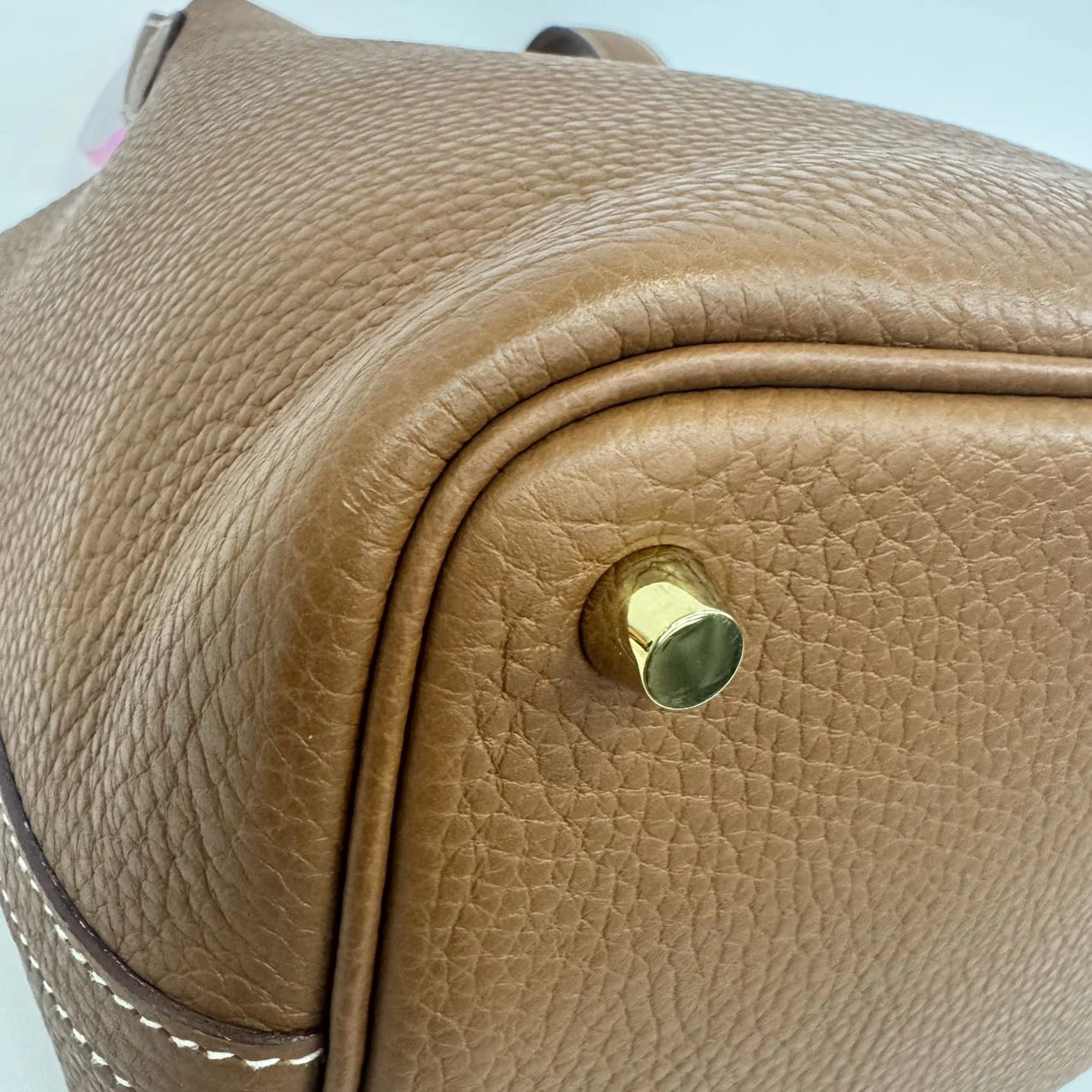 HERMÈS Picotin 18 Cuivre Taurillon Clemence Leather Gold-Tone Hardware HERMÈS Picotin 18 Cuivre Taurillon Clemence Leather Gold-Tone Hardware