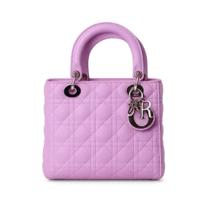 DIOR Lady Dior Medium Lavender Lambskin Bag