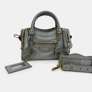 BALENCIAGA Giant Mini City Grey