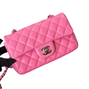 CHANEL Classic Flap Mini Baby Pink Lambskin