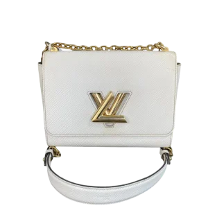 LOUIS VUITTON Twist Small White Epi Leather With Gold Hardware
