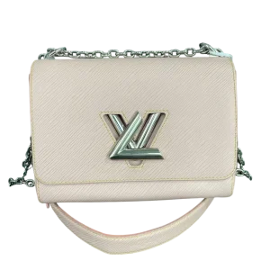 LOUIS VUITTON Twist Medium Pink Epi Leather With Silver Hardware