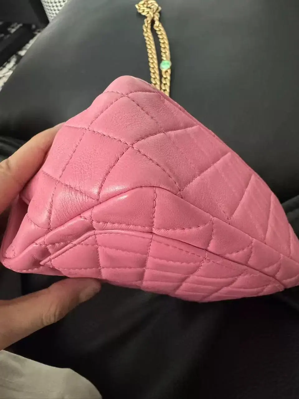 CHANEL Classic Flap Mini Pink Lambskin Leather CHANEL Classic Flap Mini Pink Lambskin Leather